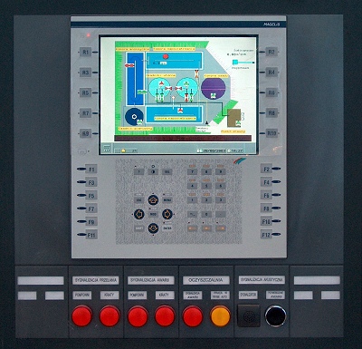 elektroniczny panel sterowania